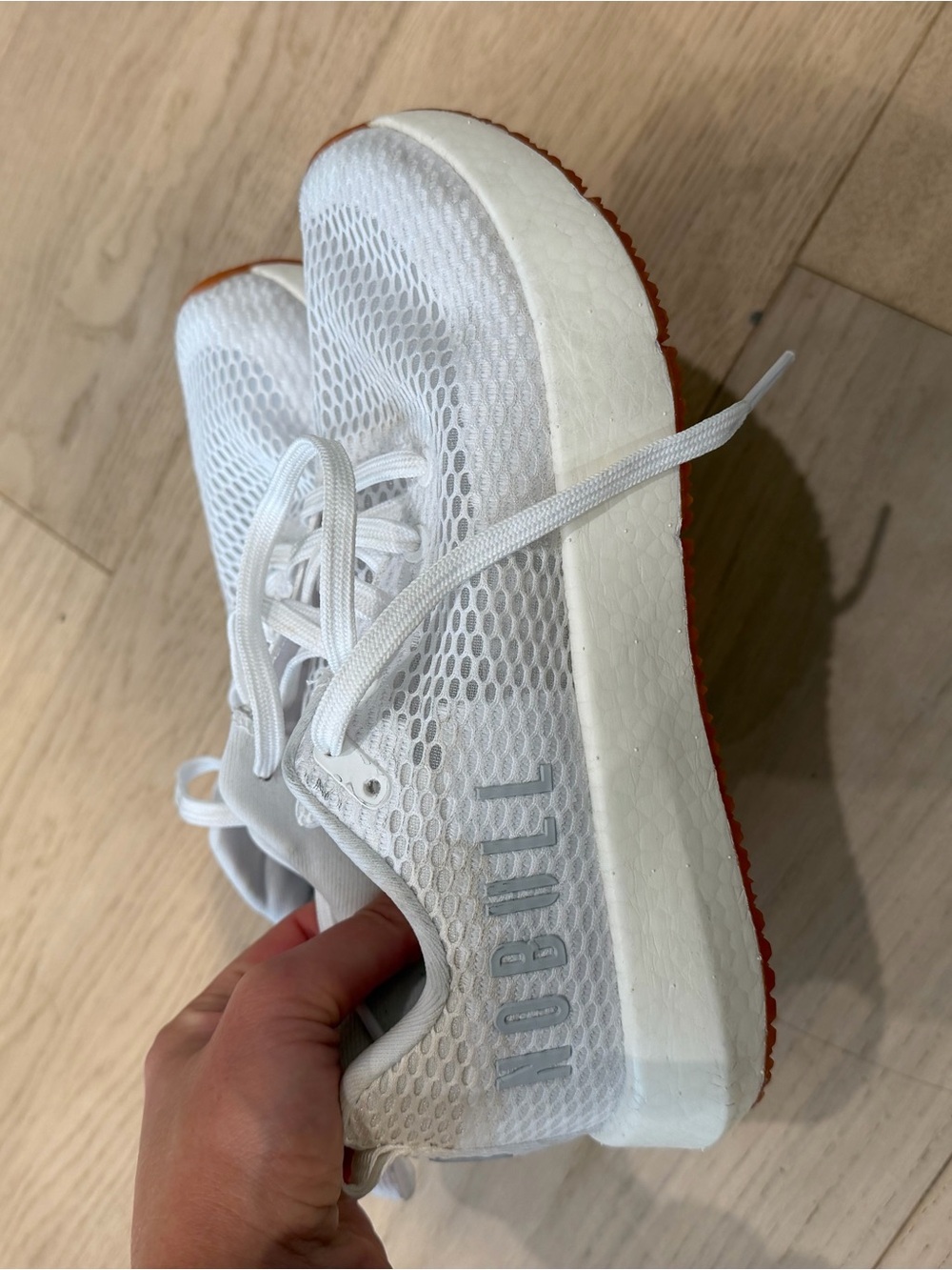 NOBULL Drive 2 White Mesh training shoes